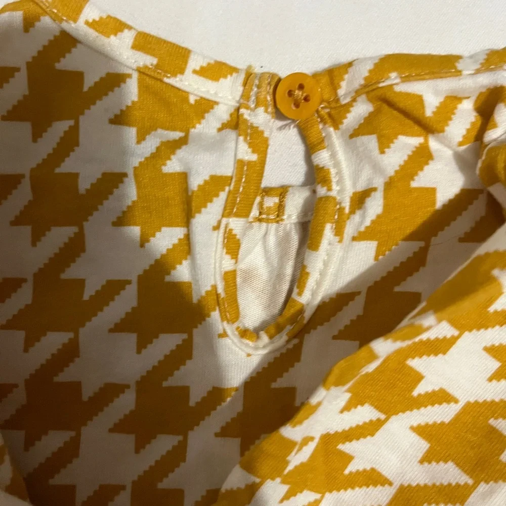 Carter's Mustard and White Diaper Cover Set
